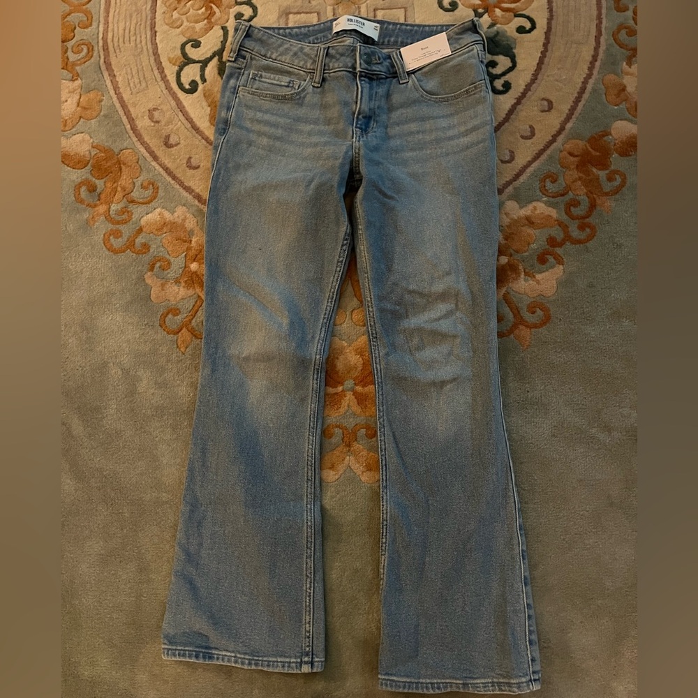 Hollister Light Blue Boot Cut Jeans